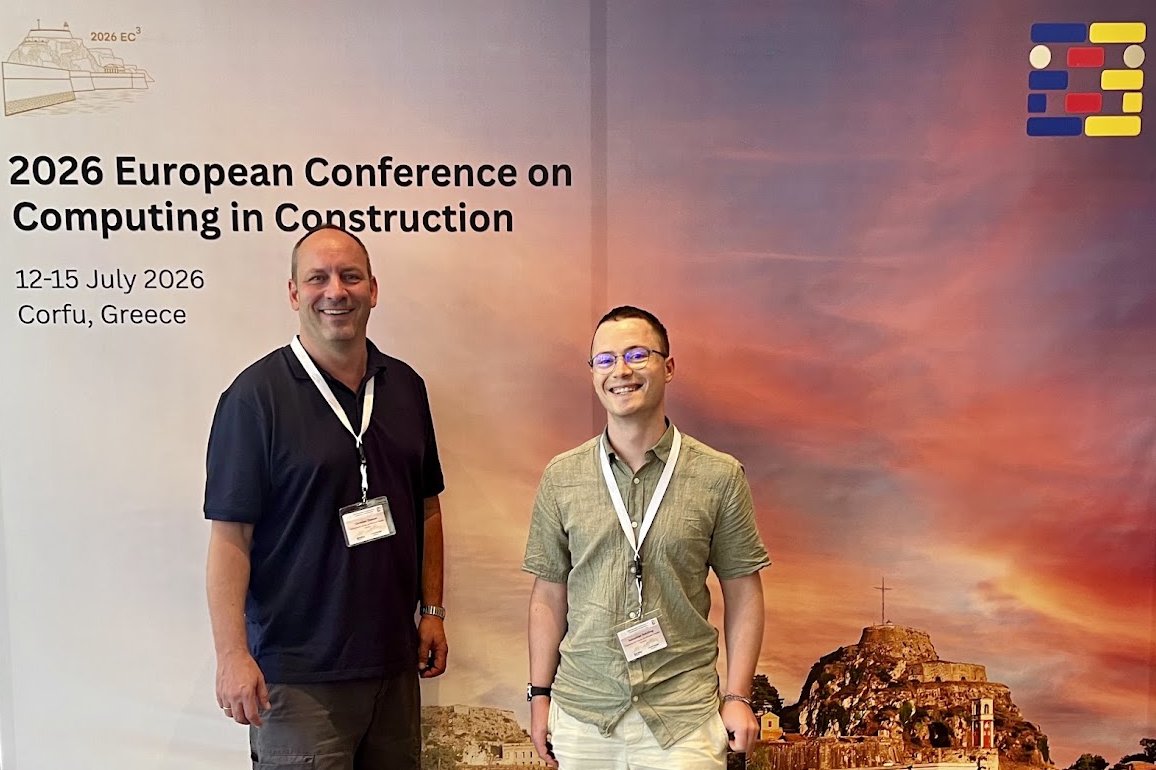 Sebastian Schilling gemeinsam mit Prof. Dr.-Ing. Christian Clemen