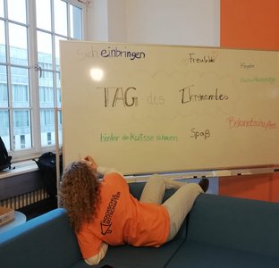 Tag des Ehrenamtes 2022 - Cora im Einsatz