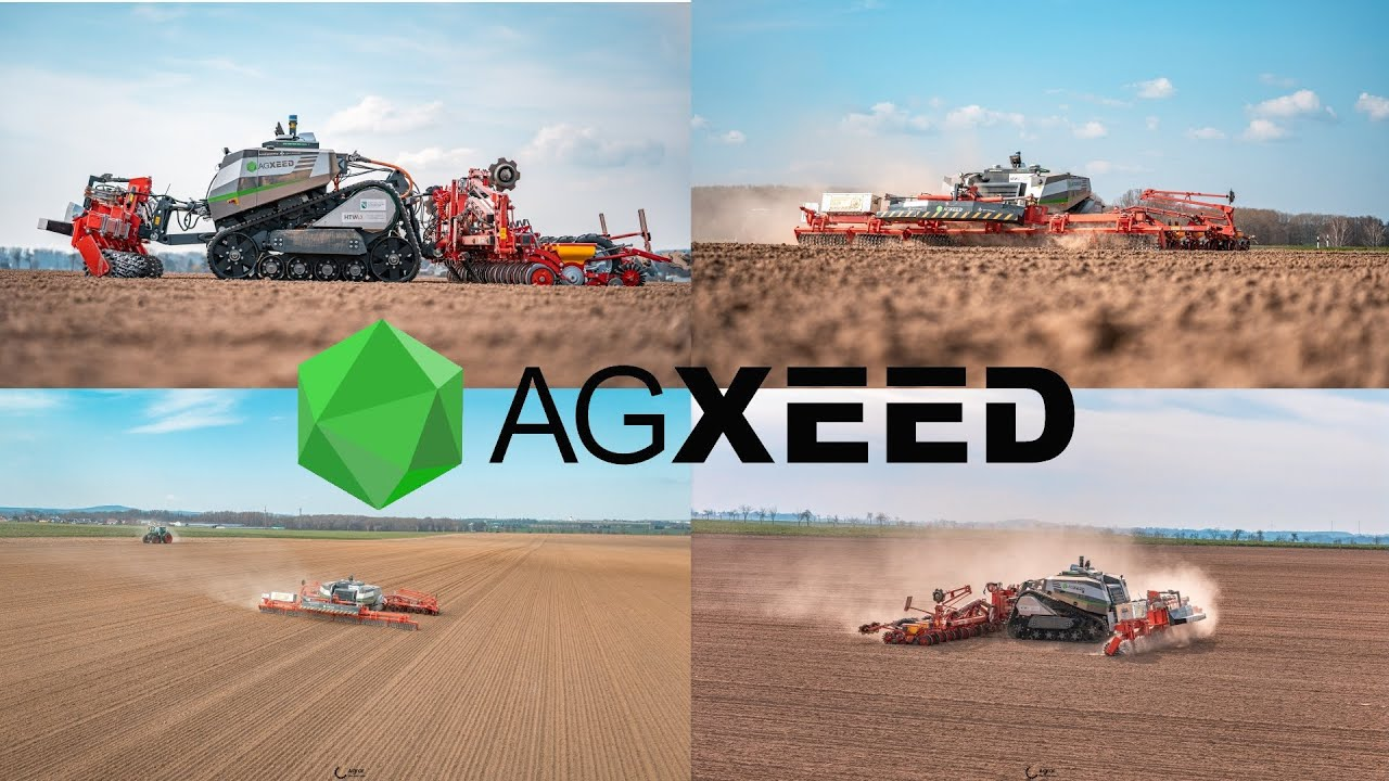 AGXEED | Aussaat Zuckerrüben AUTONOM ! | Grimme | Güttler | HD - 4K