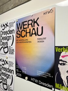 Poster der Werkschau Design