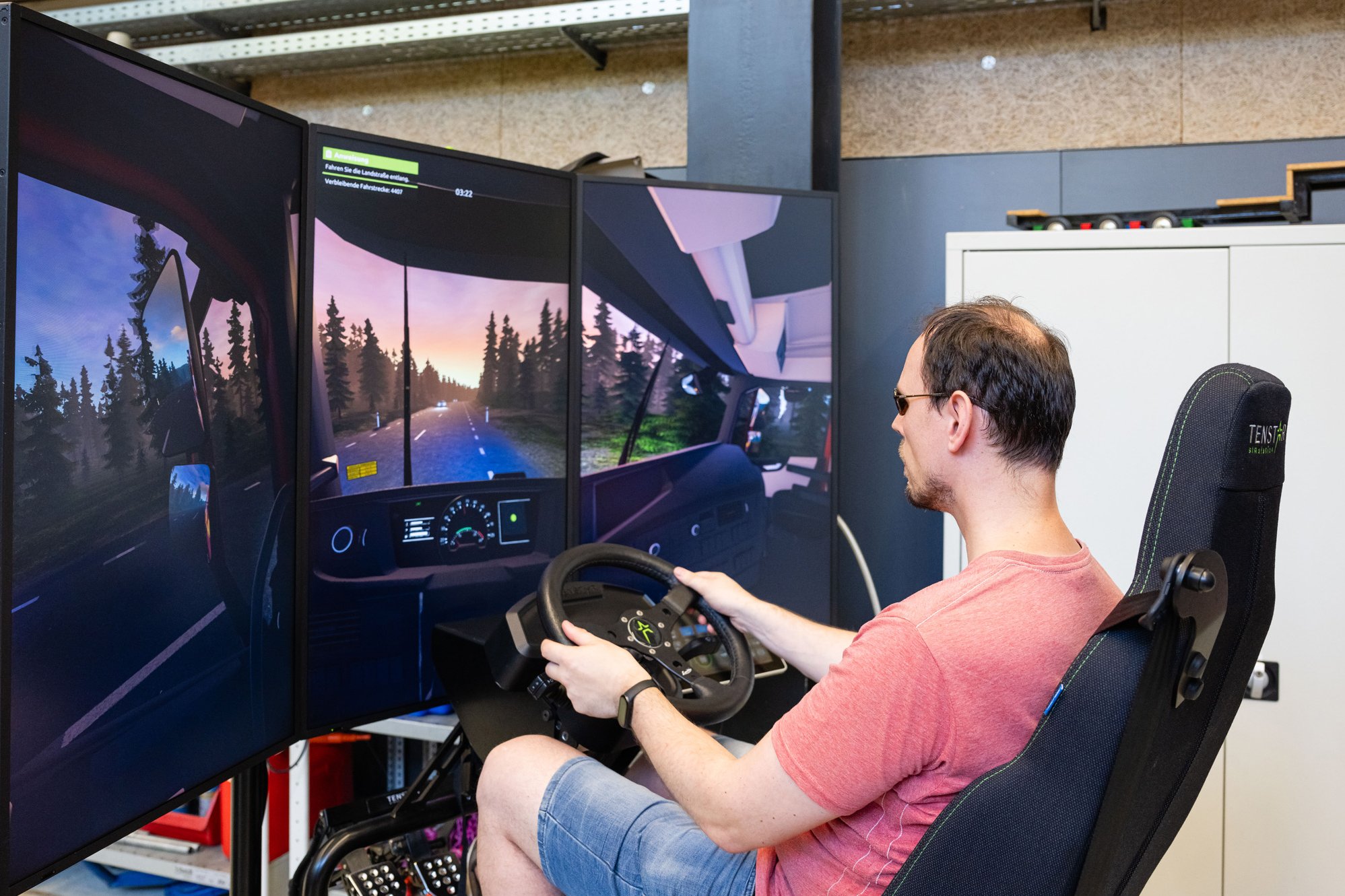 LKW-Fahrsimulator