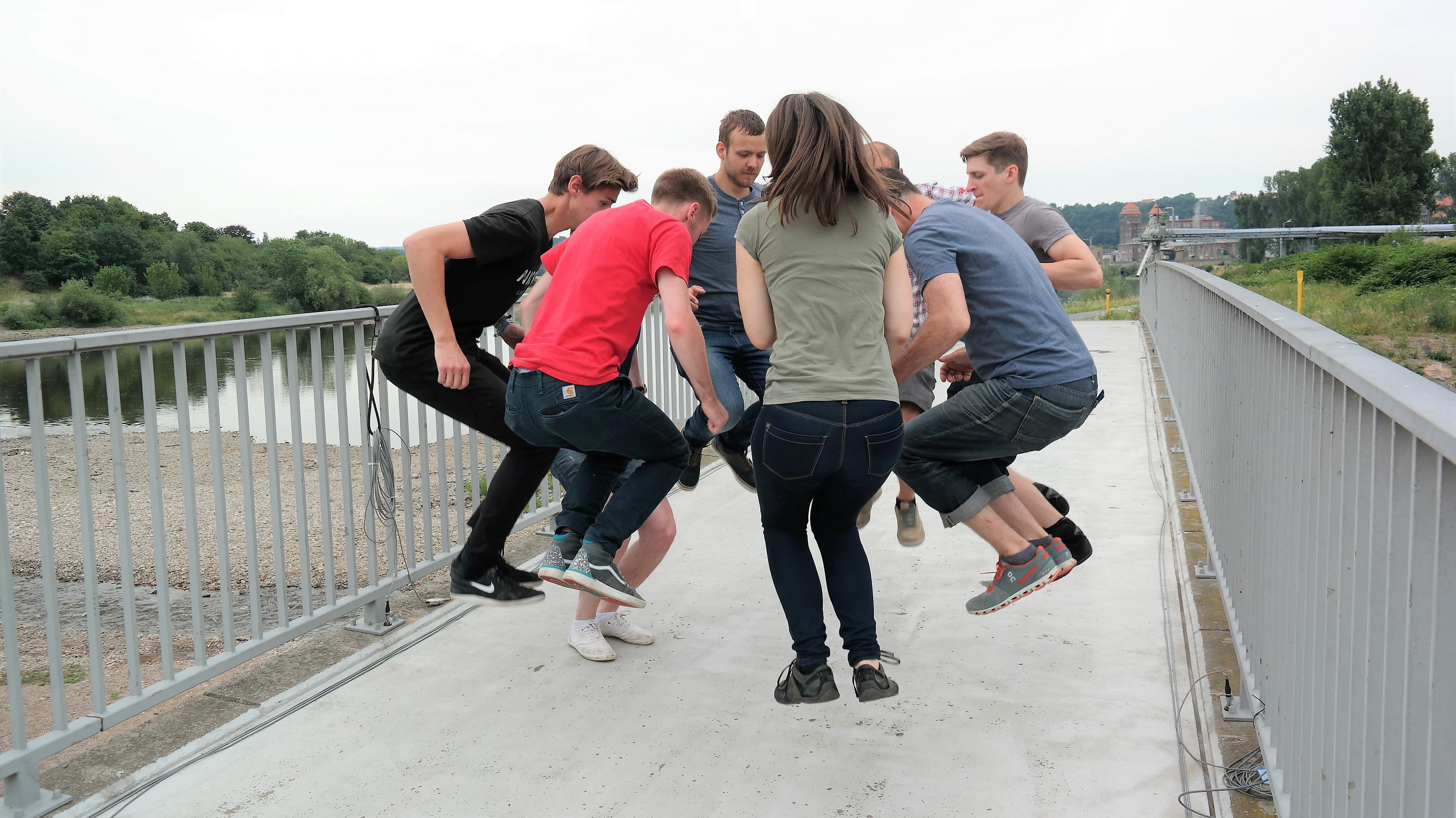 Fußgängerbrücke Heidenau