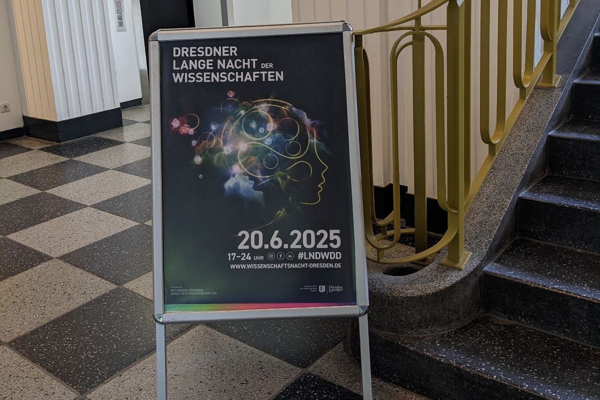Titelbild: Dresnder Lange Nacht der Wissenschaften 2025