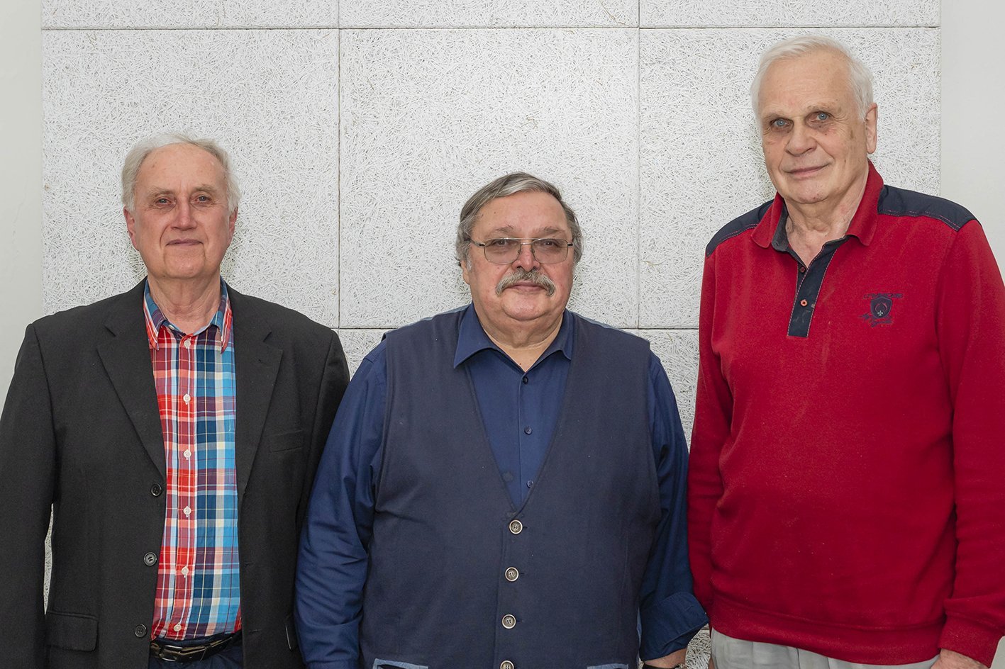 Prof. Dr. Gunter Reppchen, Prof. Dr. Hannes Neumann, Prof. Dr. Achim Trogisch (v.l.n.r.)