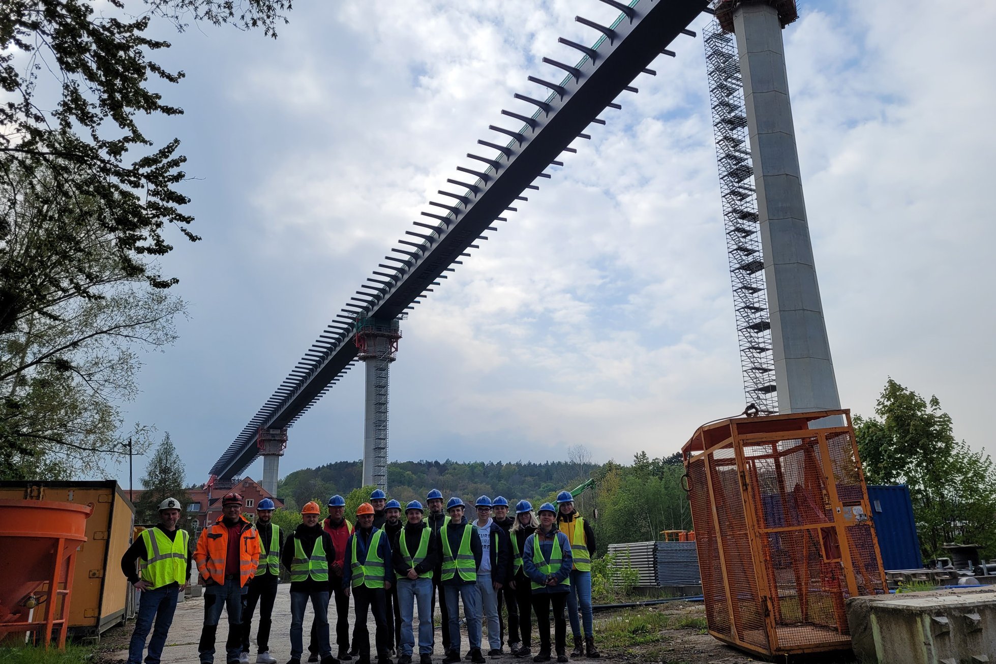 Exkursion zur Gottleubatalbrücke