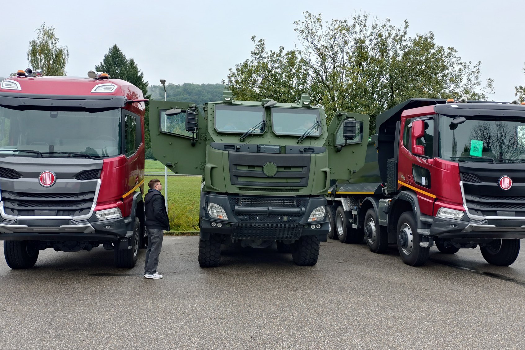 Tatra-Werk-Fahrzeugausstellung