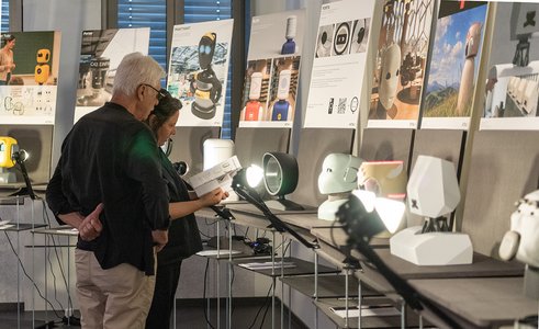 Blick in die Ausstellung