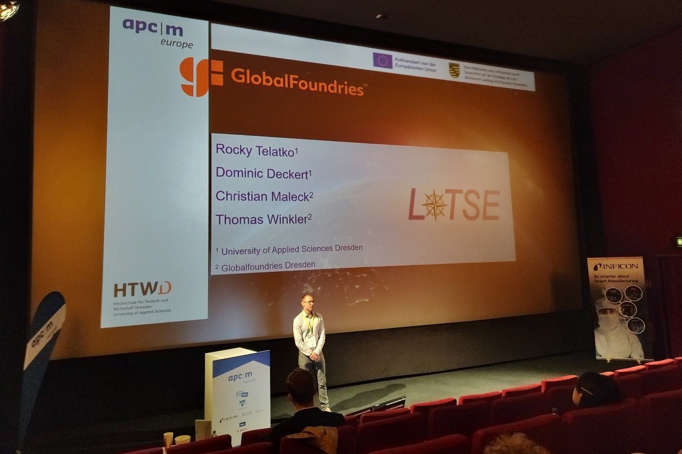 Rocky Telatko präsentiert die bisherigen Projektergebnisse aus LOTSE