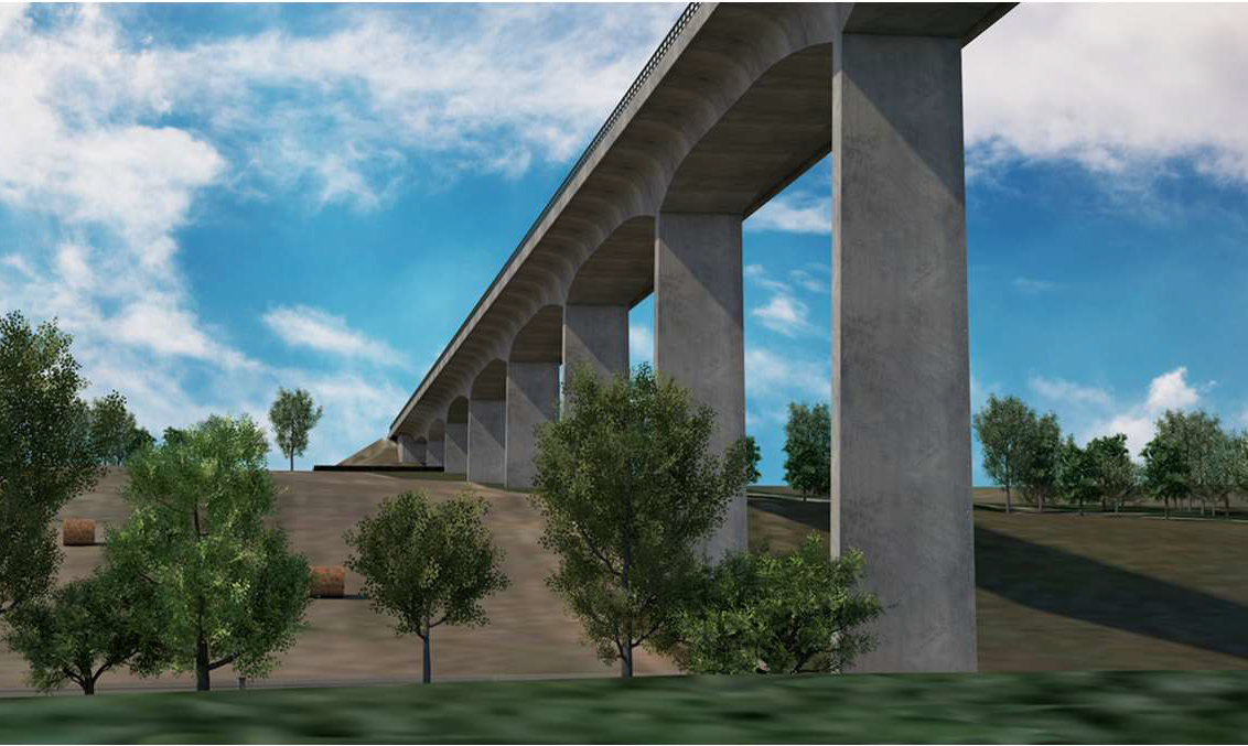 Rendering Brücke