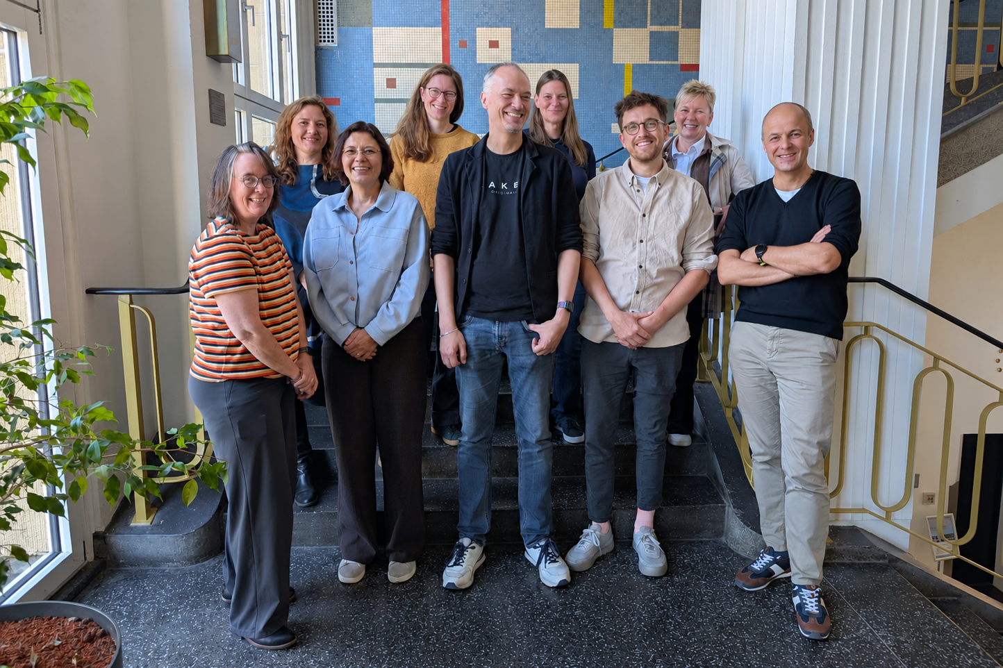 Delegation aus Nijmegen, Partner der HTW und Kollegen aus Dresden