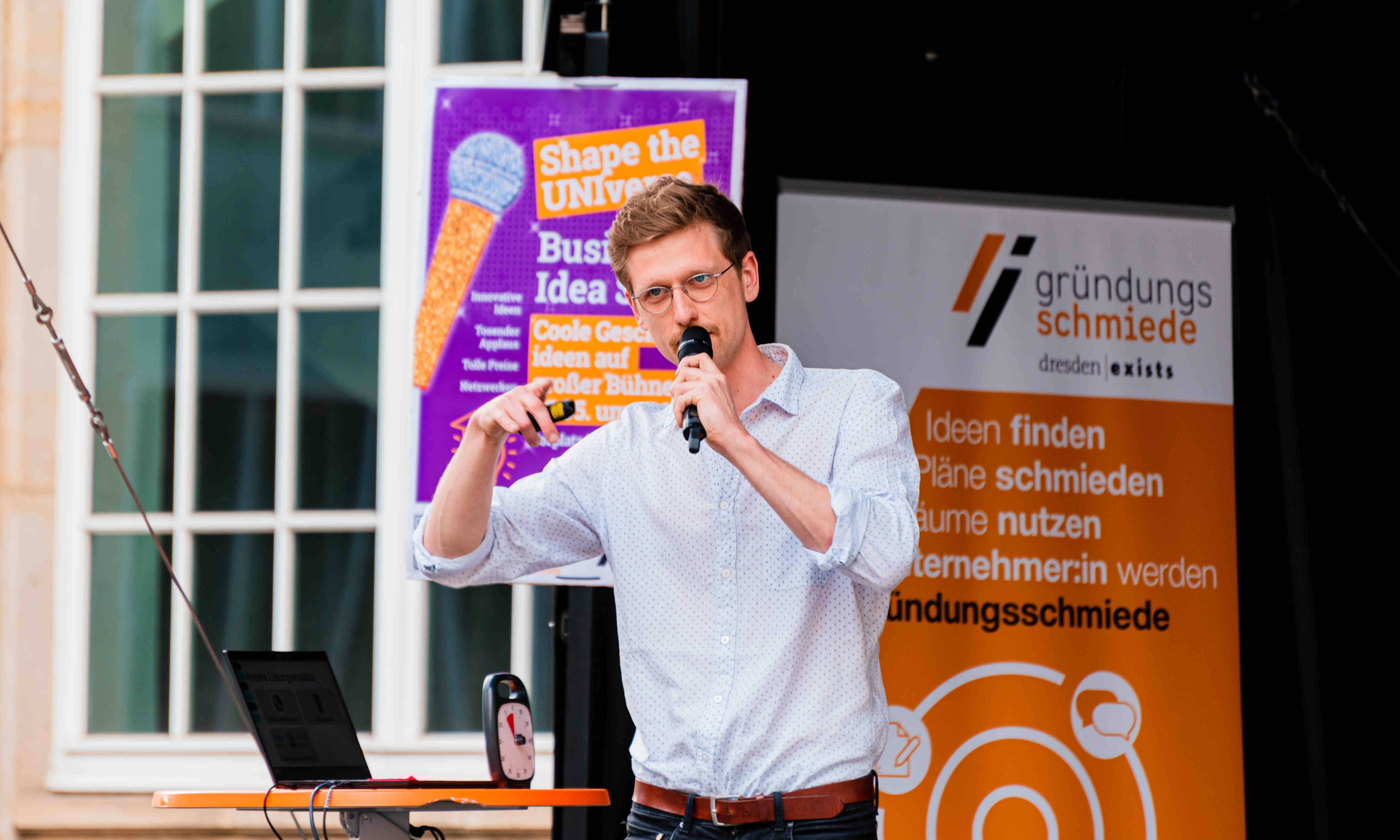 Team SpeechMind auf dem Business Idea Slam 2022