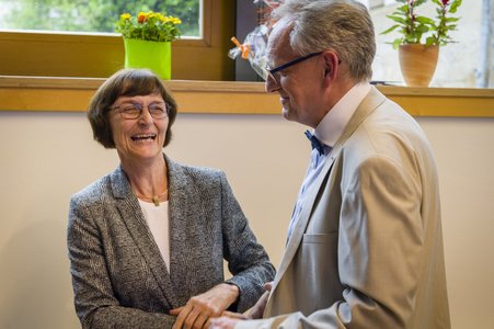 Prof. Dr. Marina Vogel und Prof. Dr. Jörg Feller